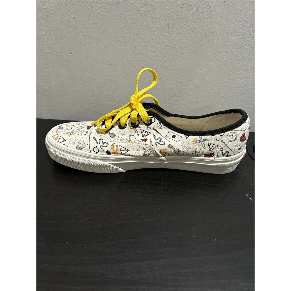 Vans Limited Edition Harry Potter Classic Slip-On Shoes Marauder's Map M 4.5 W 6